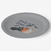 トリックまたは治療 ペーパープレート (アングル)