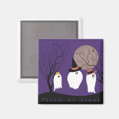 トリックまたは治療 マグネット (正面/裏面)