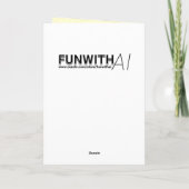 トリックまたは治療 | 恐ろしいピエロハロウィーン カード (裏面)