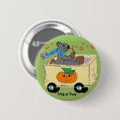 トリックまたは治療 缶バッジ (正面&裏面)