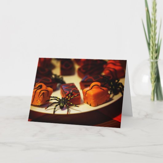 トリックまたは美味しいお菓子 カード (正面)