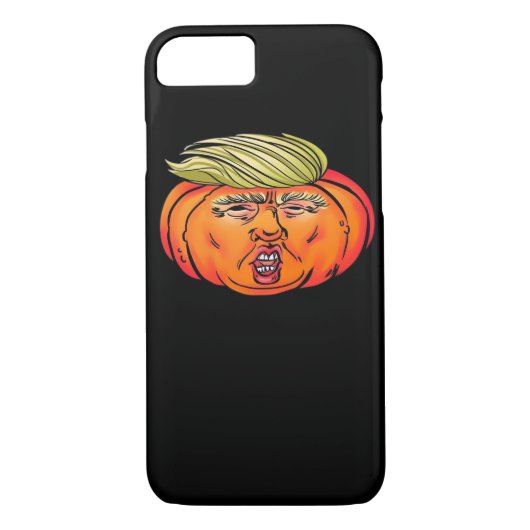 トリックまたは裏切りアンチハロウィーンパンプキントランプキン Case-Mate iPhoneケース (裏面)