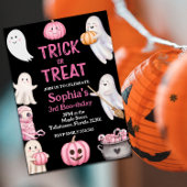 トリックまたは3ハロウィーン幽霊3日パーティー 招待状