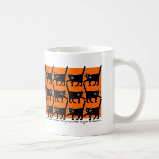 トリックまたはTreater コーヒーマグカップ (右)