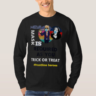 トリックやトリックを行う際にフロントラインのヒーローのマスクが必要 Tシャツ