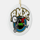 トリックを渡されるBMX 1 セラミックオーナメント (右)