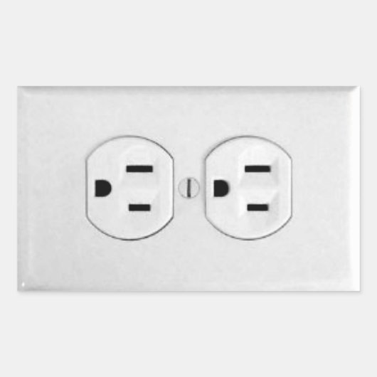 トリックアウトレット 長方形シール (正面)