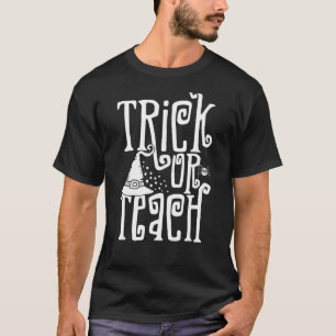トリックア教えイッチハット先生不気味ライフハロ Tシャツ