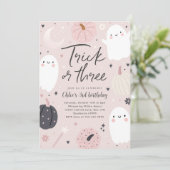 トリックオアスリーボホハロウィーン幽霊3日 招待状 (スタンド正面)