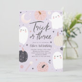 トリックオアスリーボホハロウィーン幽霊3日 招待状 (スタンド正面)