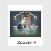 トリックオアトリートアヒルのハロウィーン シール (シート)