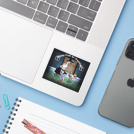 トリックオアトリートアヒルのハロウィーン シール