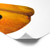 トリックオアトリートカボチャ誕生日ウェルカムサイン ポスター (角)