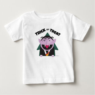 トリックオアトリートセサミストリートハロウィーン ベビーTシャツ