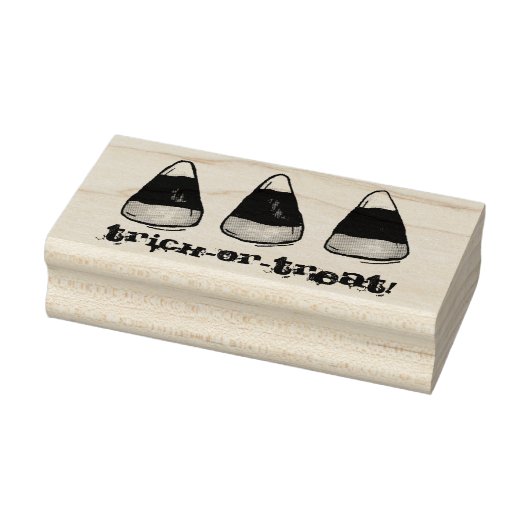 トリックオアトリートハッピーハローウィンキャンディコーンキャンディー ラバースタンプ (スタンプ)