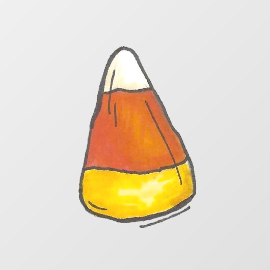 トリックオアトリートハッピーハローウィンキャンディコーンデコール ウィンドウサイン (シート)