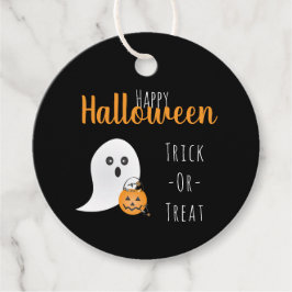 トリックオアトリートハッピーハローウィン幽霊 不気味 フェイバータグ
