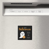 トリックオアトリートハッピーハローウィン幽霊 不気味 マグネット (インサイチュ (食洗機))