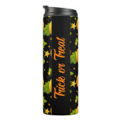 トリックオアトリートハロウィーンのカボチャのちょうちんハロウィーンカボチャ タンブラー (回転右)