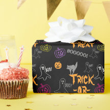 トリックオアトリートハロウィーンカボチャ幽霊猫