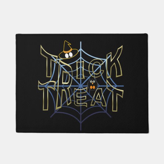 トリックオアトリートハロウィーン ドアマット (正面)