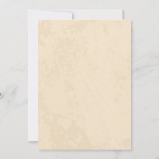 トリックオアトリートハローウィンパーティ招待状 招待状 (裏面)