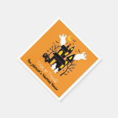 トリックオアトリートハ幽霊のよく出るウスハロウィーン スタンダードカクテルナプキン (角)