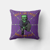 トリックオアトリートマイ足枕 クッション (裏面)