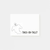 トリックオアトリート不気味幽霊ハローウィンパーティ ポストイット (正面)