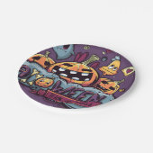 トリックオアトリート紙プレート ペーパープレート (アングル)