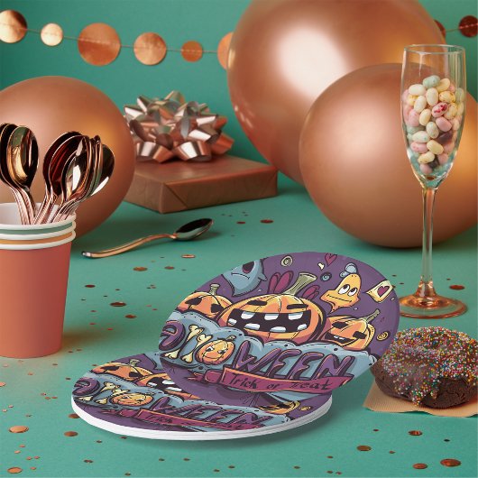 トリックオアトリート紙プレート ペーパープレート