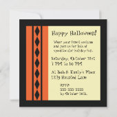 トリックオアトリート ハロウィンパーティーの招待状 招待状 (裏面)