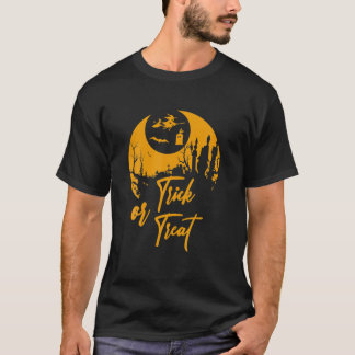 トリックオアトリート – ハロウィーンレトロヴィンテージ Tシャツ