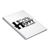 トリックオアトリート！10月31日 – ハッピーハローウィン ノートブック (右側)