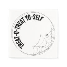 トリックオトリートヨーセルフラグジュアリーナプキン – ハロウィーン