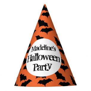 トリックオレンジキッズハローウィンパーティ パーティーハット