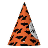 トリックオレンジキッズハローウィンパーティ パーティーハット (左)