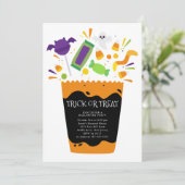 トリックオートリートキャンディハローウィンパーティ 招待状 (スタンド正面)