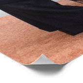 トリックオートリートドナルドトランプハロウィーンポートレート ポスター (角)