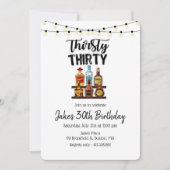 トリックサーティ誕生日招待状 招待状 (正面)