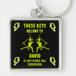 トリックスクーターライダー名 キーホルダー