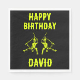 トリックスクーターライダー誕生日 スタンダードランチョンナプキン