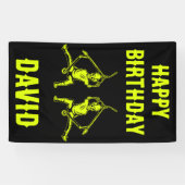 トリックスクーターライダー誕生日 横断幕 (横)