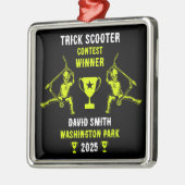 トリックスクーターライダー賞 メタルオーナメント (左)