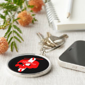 トリックスクーターライダー キーホルダー (側面)