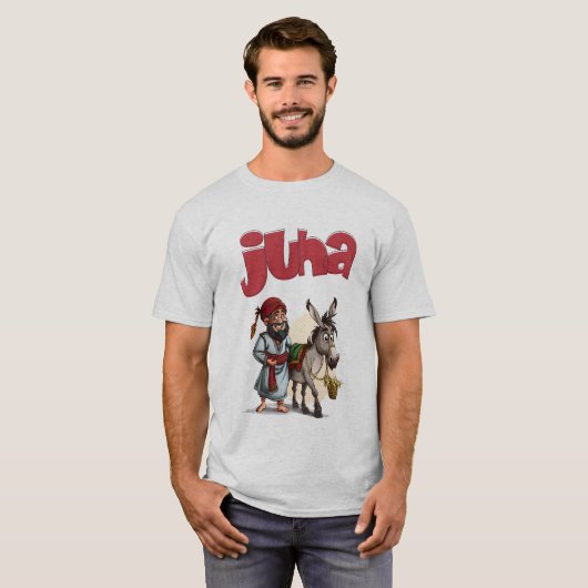 トリックスターのジュハおもしろい – ストーリーと風刺 Tシャツ (正面フル)