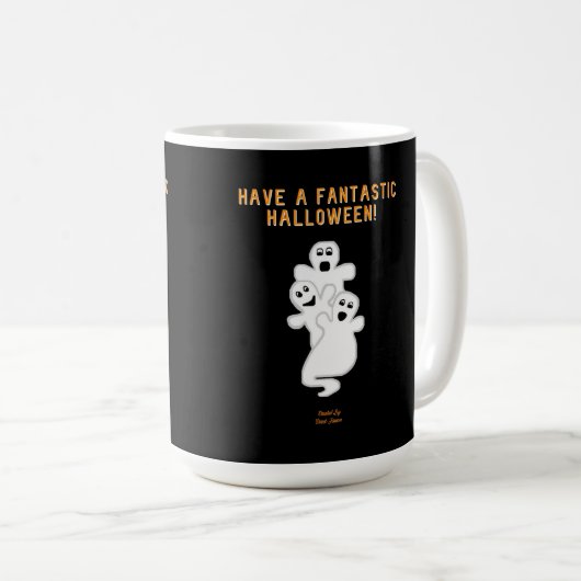 トリックスター幽霊たちコーヒーマグ コーヒーマグカップ (正面右)