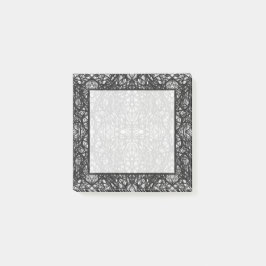 トリックスター ブラック＆ホワイト 抽象的な墨絵アート ポストイット
