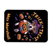 トリックドッグ – グール集団イエローブラック マグネット (横)