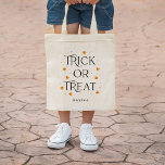 トリックハロウィーントートバッグパーソナライズされたまたはトリートバッグ トートバッグ<br><div class="desc">贈り物や文房具はスタイリッシュberryberrysweet.comにパーソナライズされたアクセスする。</div>